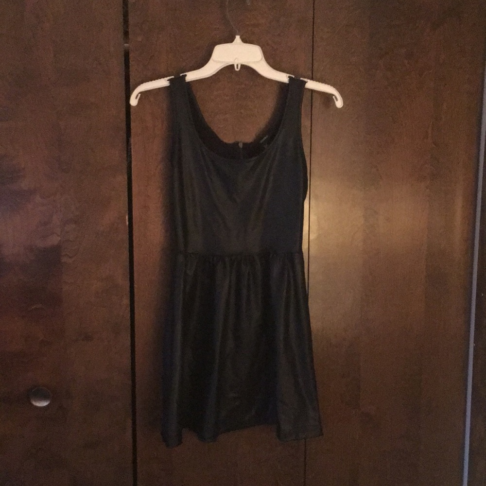 Leather dress